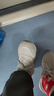 ZHR休闲鞋女精选牛皮舒适百搭女鞋 经典INS潮拼色运动鞋女 韩版时尚轻便透气鞋子女 AK60 米灰色 39 实拍图