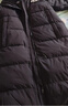 FILA 斐护科技|斐乐女装长款羽绒服冬季休闲简约连帽保暖羽绒外套 正黑色-BK 160/80A/S 实拍图