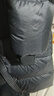 艾莱依鹅绒服女2024款U型枕长款连帽加厚保暖冬外套 炭黑M 实拍图