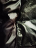 与狼共舞【90鸭绒+石墨烯】棋盘格立领面包服厚男士羽绒服 001黑色 170  实拍图