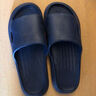 踩屎感凉拖鞋女轻便简约浴室洗澡防滑情侣居家用室内男士拖鞋外穿 灰色 40/41 实拍图