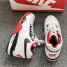 耐克男子轻便运动鞋冬季缓震经典时尚NIKE FLIGHT LEGACY BQ4212 100白/黑-大学红 41 实拍图