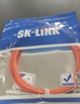 SK-LINK 光纤跳线 LC-LC千兆多模双芯UPC光纤线OM2收发器尾纤50/125um低烟无卤10米 SK-TX1GMM-2LCLC10M 实拍图