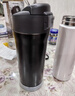 象印保温杯 进口不锈钢真空车载杯 保温瓶 保冷杯 咖啡水杯 YAF48-TD黑色 480ml 实拍图