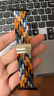 MSSM适用苹果手表表带iwatch尼龙编织表带apple watch ultra2/S10/9/8/7/6/SE【迷彩色】44/45/46/49MM 实拍图
