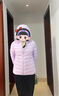 鸭鸭（YAYA）轻薄款羽绒服女保暖时尚短款秋冬季连帽轻便外套 实拍图