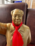 韶之红官方毛主席铜像毛泽东像摆件全身纯黄铜招手雕塑客厅办公书房桌面 故居细发29.2cm黄铜红绒布封底 实拍图