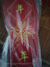 十字绣花鞋垫纯手工绣成品舒适本命年喜庆四季棉印花加厚透气吸汗 【5双】十字绣花-透气吸汗 42码 实拍图