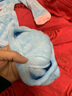 儿童睡衣女法兰绒宝宝小孩秋冬加厚珊瑚绒家居服套装 蓝色猫咪绒【有发带】 10码110-120厘米 晒单实拍图
