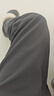 伯希和（Pelliot）[风盾]户外软壳裤男女春秋防泼水防风高弹冲锋登山裤115107016灰S 实拍图