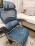 ktow中学生青少年久坐护脊矫正坐姿初高中专用凳写字家用升降学习椅子 青春蓝【加大开关轮】 实拍图