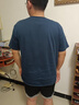 回力短袖t恤男青少年美式潮牌星空半截袖男士夏季二本针加固纯棉T恤衫 蔚蓝(h大仰望星空) L /175 (建议120斤-140斤左右) 实拍图
