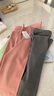 恒源祥【热销5W套】秋裤女德绒护膝高腰单条薄款男打底裤 女深灰-护膝款 实拍图