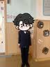 罗蒙儿童西装马甲套装男童花童主持人礼服男孩钢琴演出服 藏青色 120 实拍图