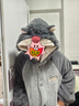 果壳（Gukoo）情侣睡衣秋冬款玛丽猫联名新款珊瑚绒睡袍女家居服男睡衣D七夕 玛丽猫女睡袍 M 实拍图