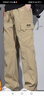 JEEP SPIRIT吉普工装裤男士裤子男秋冬季休闲裤男多口袋男裤 卡其色加绒 2XL 实拍图