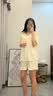 猫人冰丝睡衣女夏季带胸垫短袖短裤套装甜美公主风法式蕾丝外穿家居服 实拍图