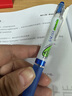 斑马牌（ZEBRA）学霸系列中性笔 0.4mm子弹头按压签字笔 学生用刷题笔标注笔 JJS77 蓝色 6支装 实拍图