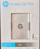 HP惠普 2TB 移动固态硬盘P900（PSSD）USB3.2 ssd 2000MB/s Type-C接口 钛空银｜手机直连 实拍图