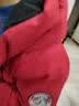 雪中飞（SNOWFLYING）儿童羽绒服【加厚】男童中大童工装风女童中长款冬季保暖外套 红色 160 实拍图