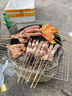 木屋烧烤食材套餐半成品8-10人套餐烧烤羊肉串半成品生鲜户外露营腌制食品 4-6人家庭套餐（不含烤炉鲜啤） 实拍图