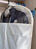 EACHY衣服防尘罩挂式家用大衣防尘袋遮灰尘衣架皮草貂皮西装-杏中款 实拍图