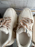奥古狮登（Agsdon）老爹鞋女冬季ins潮麦穗加绒保暖鞋子女厚底运动鞋 234108 米杏 38 实拍图