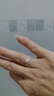 中国黄金（CHINA GOLD）足银灵蛇银戒指女轻奢高级感生肖蛇老婆生日礼物中秋节礼物送女友 【京速达】灵蛇戒指【S999银】 实拍图