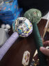 艾草养生锤拍八虚经络穴位敲打神器家用身肩颈背手持式艾灸按摩棒 26cm艾草养生锤2个-全身通用左右开工-颜色随机 实拍图