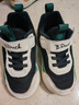 B.Duck小黄鸭儿童运动鞋冬季男女童潮鞋短绒保暖二棉跑鞋3044A黑米26 实拍图