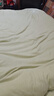 网易严选【新疆棉】天竺棉针织四件套 纯棉床上用品床单床笠被套床上用品 【AB面纯色】鹅黄绿 1.5m床 床笠款 （被套200*230cm） 实拍图
