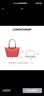 珑骧（LONGCHAMP）Le Pliage Original系列女包大号长柄手提饺子包 石榴红 礼物 实拍图