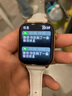 X2025新款iwatch智能手表女士款蓝牙接打电话消息提醒支付测血压心率血氧睡眠监测情侣计步运动手表 小蛮腰象牙白皮带【通话、离线支付、听音乐】 实拍图