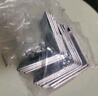 广乾不锈钢加厚方形角码6孔直角90度固定器L形角铁三角支架固定拖床 大号角码10只50*50*50mm厚约1.8 实拍图