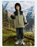 罗蒙儿童三合一羽绒服内胆冬季新款儿童保暖帅时尚连帽外套 豆绿色150 实拍图