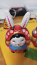 吉兔坊北京纪念品兔爷客厅摆件室内软装国风摆件送老板老师特色伴手礼物 大吉祥1号-欢天喜地-对装 实拍图