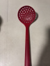 巴拉利尼（BALLARINI）硅胶漏勺不粘锅专用大漏勺食品级耐高温家用汤勺捞勺饺子捞面条勺 实拍图
