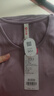 芬腾保暖内衣女秋季花边圆领内搭修身保暖打底内衣秋衣秋裤套装 女款E-紫色 L 实拍图