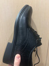 海澜之家HLA皮鞋男商务正装德比鞋休闲男鞋HAAPXM1EBG080 黑色增高款40 实拍图