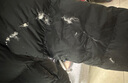 骆驼（CAMEL）户外羽绒服白鸭绒加厚羽绒衣秋冬经典保暖时尚潮流防风运动外套 拒水绒升级款A1W1PN113J,黑色,女 M 实拍图