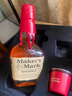 美格（MAKER'S MARK BOURBON）【三得利官旗】波本威士忌 美国进口洋酒 年货送礼 美格375ML*2双支年货礼盒 实拍图