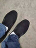 老北京布鞋男款传统一脚蹬防滑布鞋休闲春夏季透气爸爸老人帆布鞋 升级艾草款【耐磨橡胶底】 43 (265mm) 实拍图