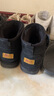 回力(Warrior)雪地靴男女鞋加绒保暖棉鞋靴子男1275 黑色 41（男） 实拍图