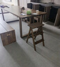 初心实木梯凳梯子家用梯可折叠梯凳节省空间马凳登高梯 63cm白蜡木实木 三步梯 实拍图