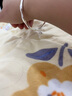 周大生【生日礼物】银手镯节节平安固口年轻款实心银镯子复古轻奢送女友 节节平安手镯58# 实拍图