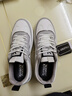 花花公子（PLAYBOY）男鞋子男2026春夏季板鞋男款休闲小白鞋男士潮流运动鞋 白灰新 40 实拍图
