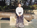 翊尚美马面裙女全套新中式汉服成人女礼服小个夏季2025新款中国风连衣裙 黑色【织金马面裙+白色上衣】 M 【适合100-115斤】 实拍图