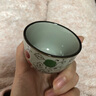 和风四季 釉下彩日式陶瓷酒具分酒器分酒瓶酒壶清酒瓶白酒杯一口杯清酒杯 红花酒杯(单个)45ml 实拍图