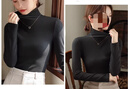 浪莎德绒高领打底衫女25秋冬新品加厚抑菌堆堆领女士长袖保暖打底上衣 实拍图