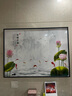 柳莺花燕免打孔电表箱装饰画现代简约客厅餐厅挂画电闸箱配电箱遮挡壁画 锦鲤送福 80X60遮挡70X50表箱 上掀款 实拍图
